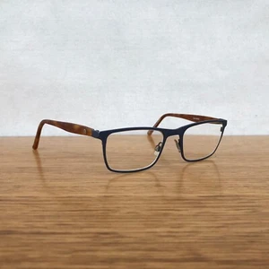 Womens Chep Monday Fair Monday Glasses Eyeglasses Frames Blue & Brown - Picture 1 of 8