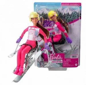 Barbie Mattel Athlet Skifahrer Alpin Monogelboot mit Stabilisatoren schwenkbar - Bild 1 von 6