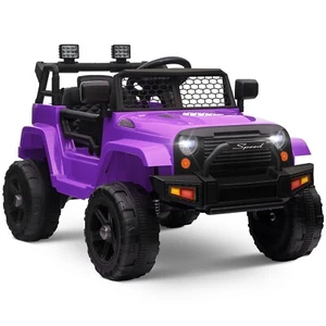 ZEOPHOL 12V Kids Car Power Wheels Ride-on Truck with Parental Remote Control&LED - Picture 1 of 19