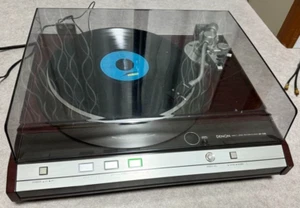 Denon DP-70M seltener Vintage Direct Drive manueller Plattenspieler voll funktionsfähig top - Bild 1 von 18