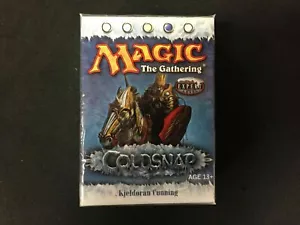 MAZO TEMÁTICO PRECONSTRUIDO Magic The Gathering Coldsnap Kjeldoran Asunning ENVÍO GRATUITO - Imagen 1 de 2