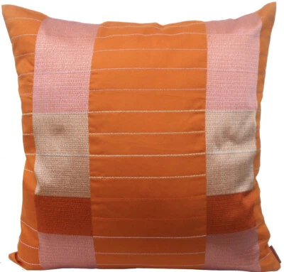 FUNDA COJÍN MISSONI HOME BORDADA 16x16" 40x40cm ALGODÓN SATÉN GILBERTO T59 Foto 1 de 2