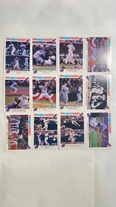 1990 Fleer '89 World Series 12 Card Set Oakland A's v San Francisco Giants - Bild 1 von 8