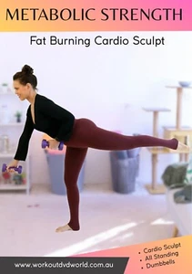 Pilates Fat Burn DVD | 30 Min Full Body Workout | Ankle Weights & Hand Weights - Picture 1 of 1