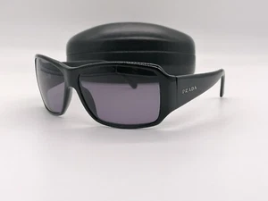 Authentic Prada SPR 09G Wrap Rectangular Sunglasses for Women Pre-Owned Eyewear - Picture 1 of 19
