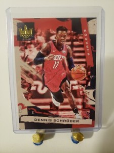 DENNIS SCHRODER 2021-22 Panini Court Kings #61 NBA Rockets  