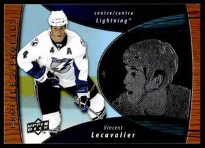 2008-09 McDonald's Upper Deck Profiles Vincent Lecavalier Tampa Bay Lightning