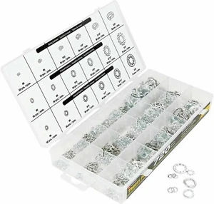 720 pcs Washer Assortment Kit Lock Star Fastener Stainless Steel Flat Washer Set - Picture 1 of 10