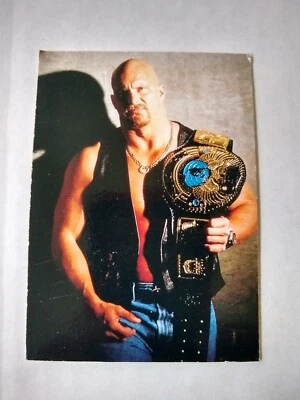 1998 Comic Images WWF Superstarz - #6 Steve Austin  - Image 1 of 2