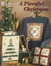 A Pieceful Christmas 1996 Retta Warehime  Quilted Sewing Projects for Christmas