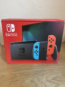 Nintendo Switch OLED Konsole - HEG S KABAA USZ - 64GB - Neon-Rot & Blau - Neu! - Bild 1 von 5