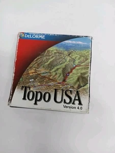 Topo USA Version 4.0 by DeLorme - 7 CD Box Set - All States - Picture 1 of 3