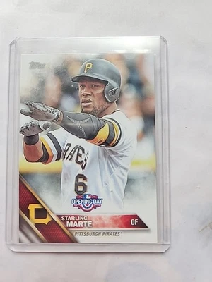 2016 Topps - Starling Marte  Opening Day Starling Marte OD-136 - Image 1 of 2