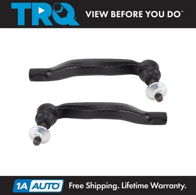 TRQ Front Outer Tie Rod Set Fits Lexus GS300 GS350 IS250 IS300 IS350 RC300 RC350 - Image 1 of 4