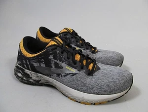 Brooks Launch 6 Damen-Laufschuhe Größe 8,5 Pittsburgh Marathon schwarz & goldfarben - Bild 1 von 10