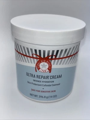 Crema reparadora First Aid Beauty Ultra hidratación intensa sellada de fábrica 14 oz ¡NUEVA! Foto 1 de 4