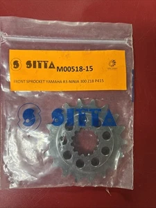 Piñones delanteros Sitta RACE para Yamaha R3 Ninja 300 (Pitch 415) - Imagen 1 de 1