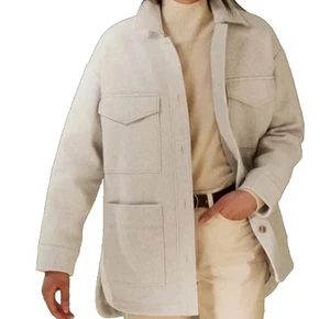 Women's Banana Republic - Tan Jacket - Button Up - 4 Pockets - Size- XL - Picture 1 of 4