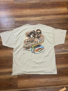 Vintage Kyle Busch #18 M&M Tan Tshirt Size 3XL - Picture 1 of 6