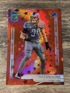 Alex Anzalone 2024 Donruss Elite Aspirations Red /299 Lions #53 - Bild 1 von 2