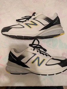 Size 12 - New Balance 990v5 Made In USA Silver Black - Picture 1 of 5