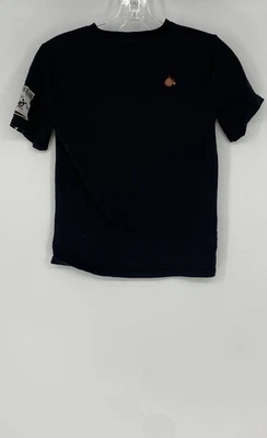 Camiseta pulôver de algodão preta juvenil jeans marca True Religion tamanho médio (10/12) - Imagem 1 de 4