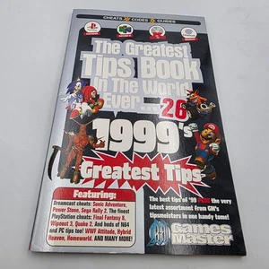 The greatest tips book Games master 1999 Vintage - Picture 1 of 4