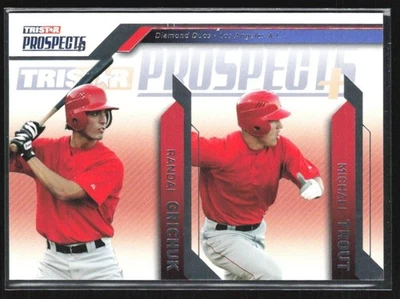 Randal Grichuk/Mike Trout 2009 TriStar Prospects Plus C #81 Los Angeles Angels - Image 1 of 2