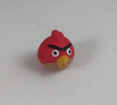 MZB Rovio Angry Birds 2011 Tiny Toppers Red Bird 1" lápiz superior Foto 1 de 4