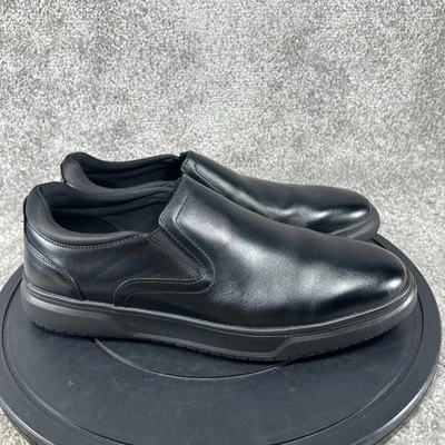 Florsheim Shoe Men Size 11 Extra Wide Premier Soft Toe Work Black Slip Resistant - Image 1 of 4