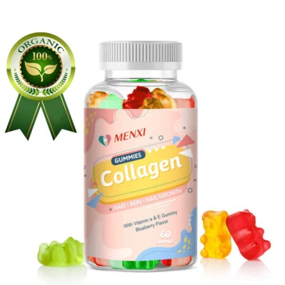 MX Organic Biotin & Collagen Hair Growth Supplement - Hair, Skin,Joints Vitamins - Image 1 of 4