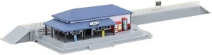 Rokuhan Z Gauge S047-1 Set Costruzioni Stazione Modello Blu Struttura Ferroviaria GIAPPONE - Foto 1 di 4