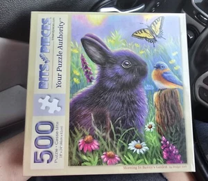 Bits & Pieces-Your Puzzle Authority "Morning In Bunnys Garden" 500 Piece NEW - Picture 1 of 1