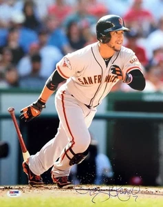 GREGOR BLANCO SIGNED AUTOGRAPHED 11x14 PHOTO SAN FRANCISCO GIANTS PSA/DNA - Picture 1 of 3