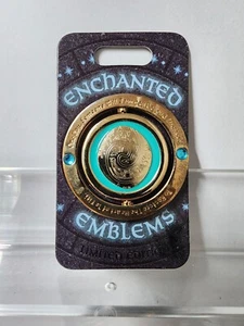 Disney Pins verzauberte Embleme Moana Emblem Spinner Pin LE - Bild 1 von 2