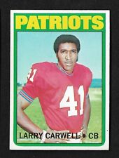 1972 Topps Football Series 3 High Number #299 Larry Carwell New England Patriots