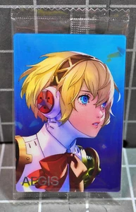 08 AEGIS AIGIS Persona Series Wafer P3R P5R Tarjeta Bandai 2024 Sellada - Imagen 1 de 2