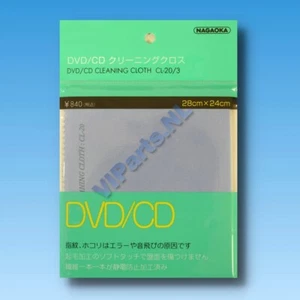 NAGAOKA DVD/CD CLEANING CLOTH CL-20/3 ~VIParts.NL~ - Afbeelding 1 van 1