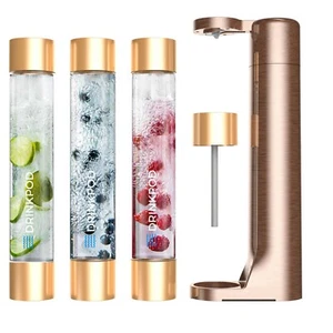 Fizzpod Sparkling Water Beverage Soda Maker Carbonate Any Drink. Bonus 3 Bottles - Picture 1 of 9