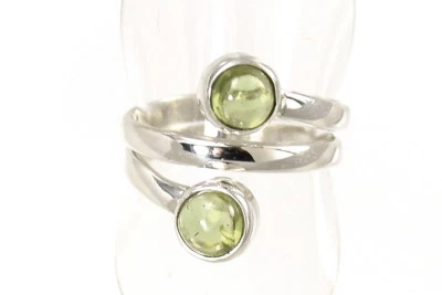 PERIDOT Ring 925 Silber / PERIDOTE Ring Gr. 56 H288 - Bild 1 von 2
