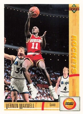 1991-92 Upper Deck NBA Vernon Maxwell #275 - Image 1 of 2