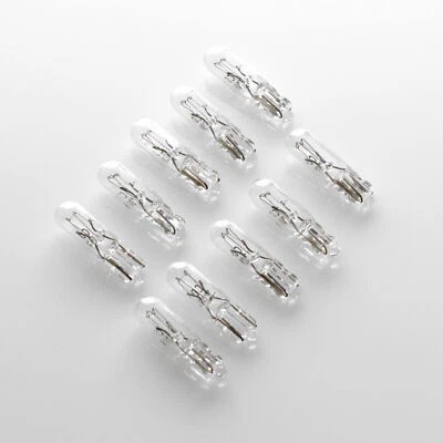 10 x 24-30V 30mA / 24V 30V / T5 Lamp / Miniature Lamp Bulb Wedge W2x4.6d - Image 1 of 2