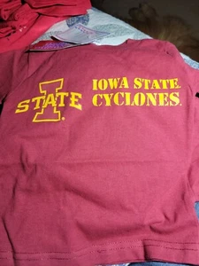 IOWA STATE CYCLONES Licensed short sleeve tshirt. Größe 12 Monate - Bild 1 von 2