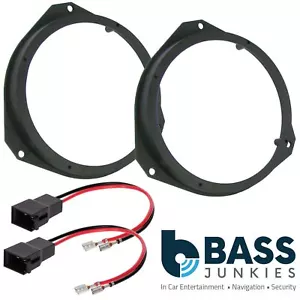 Vauxhall Corsa D 2006 On 17cm Front Door  Car Speaker Fitting Adaptors & Wires - Picture 1 of 1