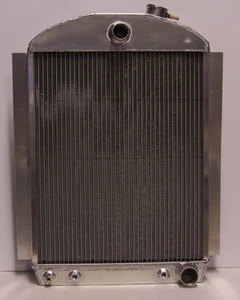 1939  Chevy  car v-8 aluminum radiator    - Picture 1 of 1