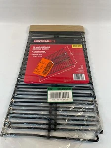 Rejilla de cocción ajustable universal de 19" 1001 537 661 se extiende de 10" a 14" en L - Imagen 1 de 4