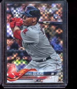 2018 TOPPS CHROME RAFEAL DEVERS XFRACTOR ROOKIE RC 25 - Picture 1 of 2