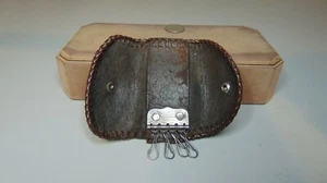 VINTAGE UNIVERSAL LEDER SCHLÜSSELETUI PAT 1634115 - Bild 1 von 11