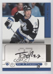 2005-06 Upper Deck Be a Player SP Signatures Parallel /10 Tim Taylor #TT Auto