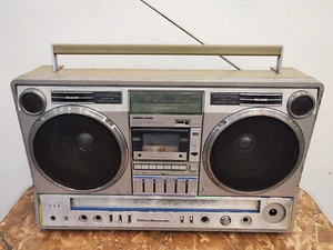 Radiocassetta stereo National Panasonic BoomBox RX-5350 SUPER RARA - per ricambi - Foto 1 di 24